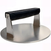 Manucode presse smash face avant montrant design robuste et fini inox