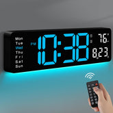 MASHI horloge murale face avant affichage clair pour lecture rapide