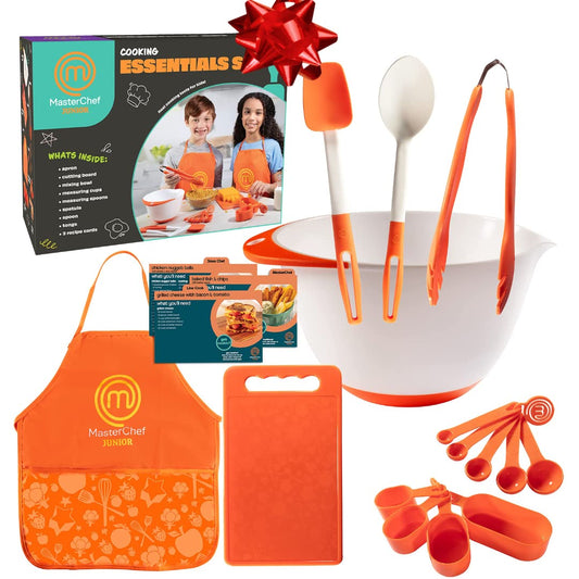 MasterChef Junior face du coffret montrant contenu et bénéfice apprentissage