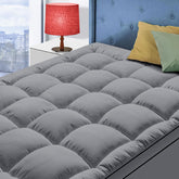 MATBEBY vue face du surmatelas king pour confort et soutien