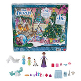 Mattel Disney Frozen emballage du calendrier montrant design festif et anticipation