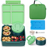 MAXSO boîte bento face avant montrant fermeture étanche et design enfant