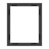 MCS cadre flottant face avant montrant bord noir et aspect galerie