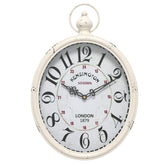 Menterry horloge ovale face visible apporte charme rétro