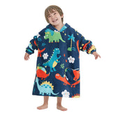 Mewkou hoodie dino face avant montrant style et confort