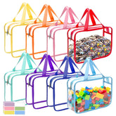 Mhtdet face du sac pack de 8 montrant transparence et capacité