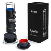 MIAMIO tasse Le Papillon vue avant, design coloré et présentation élégante