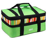 MIER sac isotherme vert vue avant montrant design pratique