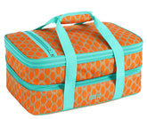 MIER sac isotherme face avant orange, visibilité et transport pratique