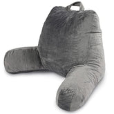 Milliard vue avant du coussin gris montrant soutien enveloppant bénéfique