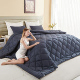 MIOTO couette devant et emballage montrant format extra-large et protection