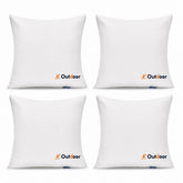 MIULEE lot de 4 coussins 45x45 cm pack mettant en valeur le motif