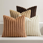 MIULEE housse face avant en fausse fourrure, apporte confort moelleux