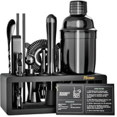 MixMate shaker et support bois élégant pour organisation et présentation