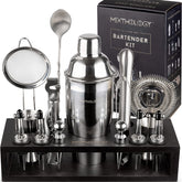 Mixthology shaker avant montrant finition inox et service uniforme