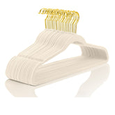 MIZGI cintre velours pack 50 face visible finition élégante