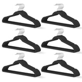 mlkjhhi pack de 60 cintres velours pour gain de place et organisation