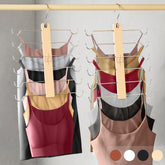 MORALVE cintre hêtre vue face montrant design robuste et gain de place