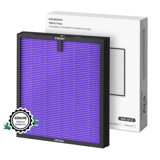 MORENTO emballage HY4866 face montrant authenticité et protection