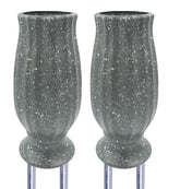 Moriahan vase face montrant maintien discret et durable
