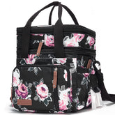 MOV COMPRA sac déjeuner face fleuri élégant et pratique pour transporter repas