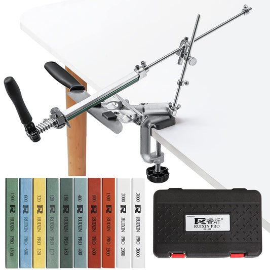 MOVIRON RUIXIN PRO RX-009 vue avant du kit, affichant le coffret complet et accessoires pour précision