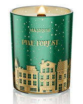 M&SENSE bougie Pine Forest vue avant élégant, décore et parfume instantanément
