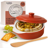 Muldale brie baker face rouge montrant design et élégance pour service