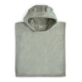 mushie poncho towel devant montrant coupe facile et absorbance