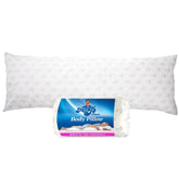 MyPillow packaging avant montrant dimensions et bénéfice soutien intégral