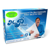 MyPillow face avant oreiller Classic montrant maintien ferme et forme
