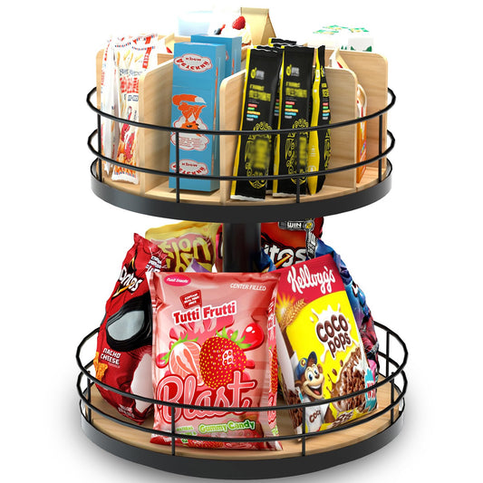NANAGIFTREE vue avant du plateau snack montrant design élégant et gain de place