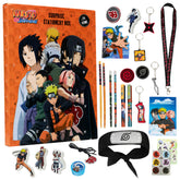 NARUTO calendrier de l'Avent face avant colorée montrant le packaging attractif pour fans