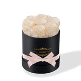 NATROSES coffret vu de face montrant sept roses élégantes et prêtes à offrir