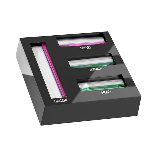Neatsure vue avant de l'organiseur acrylique pour tiroir, rangement clair