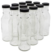 nicebottles vue de face montrant la bouteille en verre claire et sa capacité pratique