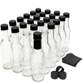 nicebottles flacon transparent face montrant clarté et présentation nette