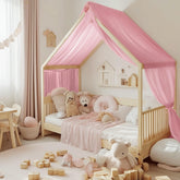 NICETOWN baldaquin rose vue devant apportant douceur décorative