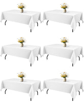 Niuara nappe blanche face avant, présentation élégante pour réception