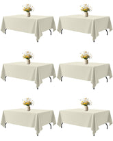 Niuara nappe ivoire vue de face, protection élégante de table