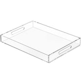 NIUBEE plateau transparent face avant montrant design discret et gain de place