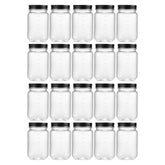 novelinks bocal 16 oz face montrant transparence et organisation