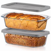 NutriChef moule à cake devant montrant la forme et finition, pratique