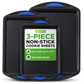 NutriChef plaque face avant montrant surface antiadhésive pour démoulage facile