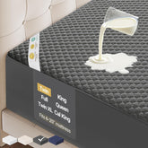 OhGeni housse matelas face avant protection imperméable et confort