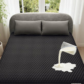 OhGeni protège-matelas face avant Queen noir, protection imperméable visible