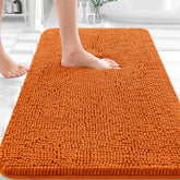 OLANLY tapis de bain face avant montrant confort et absorption