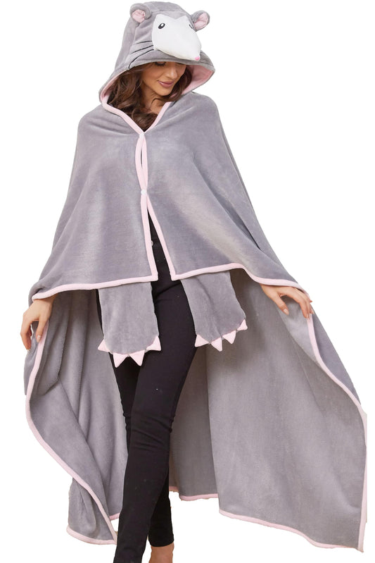 OUSIEDISIE couverture opossum face avant, style ludique et chaleur