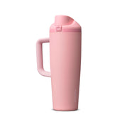 Owala FreeSip vue avant montrant le design et la couleur rose quartz utile au style