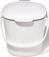 OXO Good Grips vue avant du bac blanc, design compact et discret